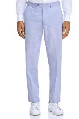 $175 NWT Bloomingdale's Pincord Blue Stripes Pants Slacks 36R Italy - Image 1 of 4