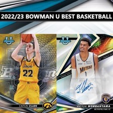 2023 Bowman's Best University Basketball Base Singles and Inserts: You Pick !