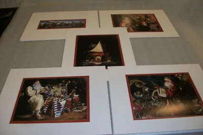 Colección Casa de Vacaciones Dean Morrissey - Impresiones de Navidad - 5 Imágenes NUEVO/SELLADO Foto 1 de 4