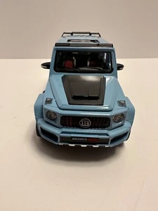 1:24 Mercedes Benz BRABUS G800 High Simulation Diecast Metal Alloy Model Blue - Picture 1 of 9
