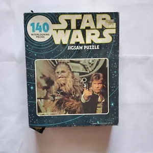Vintage 1977 Star Wars Puzzle Han Solo Chewbacca 100% vollständig - Bild 1 von 6