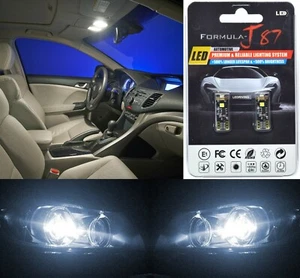 Canbus Error LED Light 168 White 5000K Two Bulbs Front Side Marker Upgrade OE - Picture 1 of 12