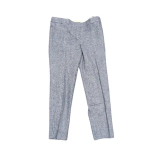 GANT RUGGER Women's Persian Blue Dogtooth Smarty Pants 414845 Size US 8 - Picture 1 of 1