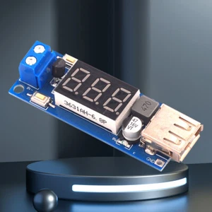 Modulo di alimentazione CC con convertitore buck da 12 V a 5 V. Display digitale - Zdjęcie 1 z 10
