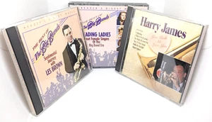 Big Band - Harry James, Les Brown, & Leading Ladies Double Set - CD Lot of 3 - Picture 1 of 4