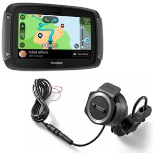 TomTom Rider 550 World Motorcycle Navigation Device Satnav Lifetime Map Updates