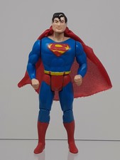 Vtg Kenner DC Super Powers SUPERMAN Action Figure Works + Original Cape