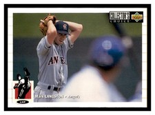 1994 Collector's Choice #169 MARK LANGSTON California Angels ~E6A
