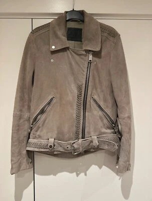 ALLSAINTS  Rosen suede  suede jacket  - Image 1 of 3