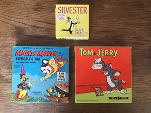 Lot de 3 film 8 mm Tom & Jerry , Mighty Mouse , Sylvester Titi grosminet.. - Photo 1/21