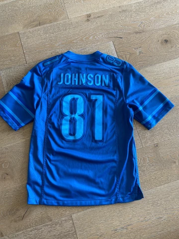 NFL-NIKE ON FIELD JERSEY- #81 Calvin Johnson - Lions - MENS SMALL - STITCHED-NEW Cover