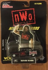 1998 Racing Champions NWO Nitro Streetrods KEVIN NASH 1:64 NEW ON CARD - Picture 1 of 3