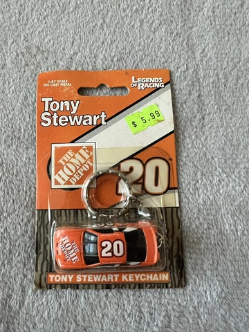 Tony Stewart Home Depot Keychain NASCAR RACING Cover