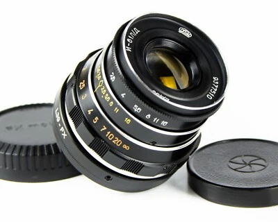 INDUSTAR 61 l/d Soviet lens rangefinder 2.8/55 mm copy Leica M39 - Fujifilm FX - Image 1 of 4