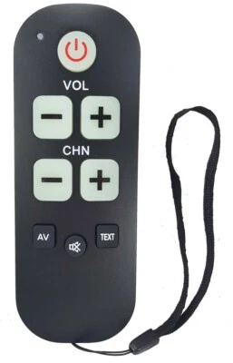 Ersatz SENIOREN Fernbedienung mit großen tasten für ALLE PHILIPS Fernseher