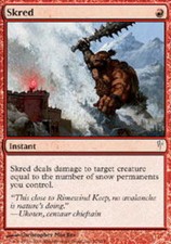 1x Skred NM, English MTG ColdSnap