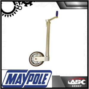 Maypole Premium 48mm Solid Tyre Jockey Wheel - Ifor Williams Brian James MP9721 - Picture 1 of 1