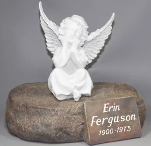 Urna Ángel Llorón Cenizas Humanas Recuerdo Memorial Cremación Estatua Artística Interior - Imagen 1 de 10