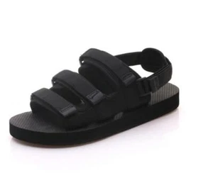 Para Hombre Plataforma Vantage Hueco Gladiador Estilo Roma Informal Sandalia Zapatos de Playa Buck - Imagen 1 de 9