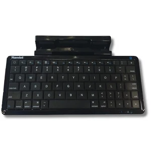 Mini Wireless Bluetooth PC Keyboard with Mounts for Hamlet Tablet - Picture 1 of 5