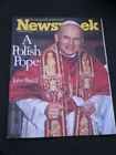1978 Newsweek Magazine Polish Pope John Paul II cover Philips 2000 Opel Monza Ad