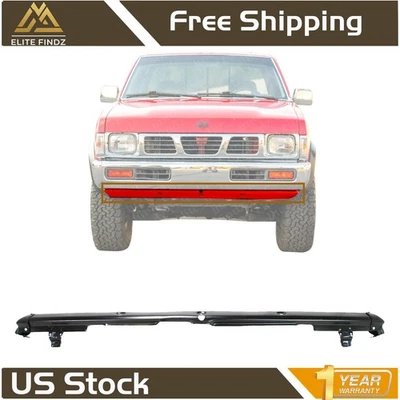 Front Lower Valance Painted Black For 1993-1994 Nissan D21 / 95-97 Nissan Pickup - Image 1 of 4