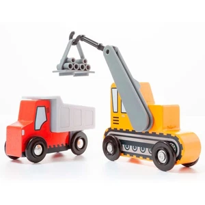 M MOLTO 22270 Construction Trucks Set, Multicoloured - Foto 1 di 9