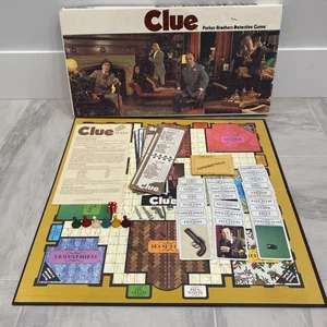 Clue Parker Brothers 1972 Vintage Board Game 100% Complete Wood Pawns - Picture 1 of 13