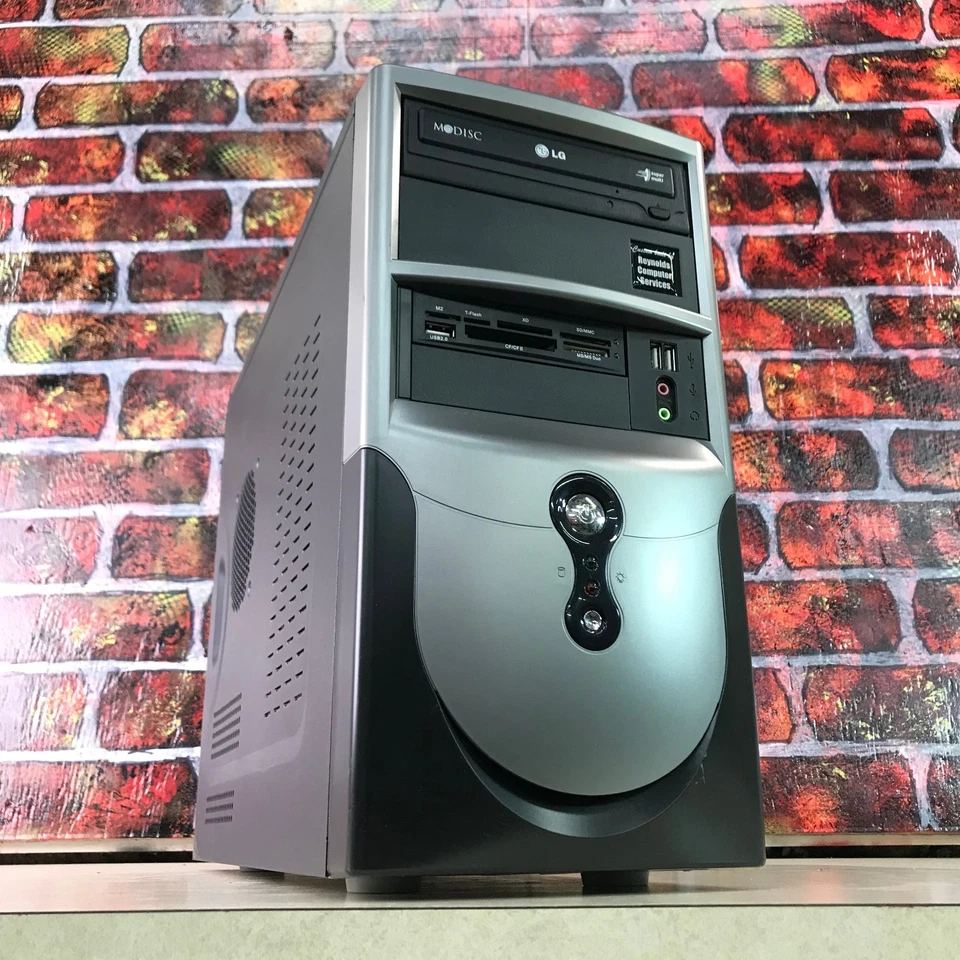 Custom ATX PC for Retro Gaming AMD Athlon 3.00GHz 4GB RAM (Windows 7 64-Bit) - Image 1 of 4