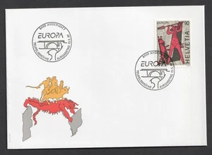 1997 Switzerland Europa Tales & Legends Devil FDC. Andermatt First Day Cover - Picture 1 of 1