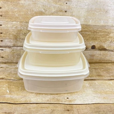 Rubbermaid сервина экономия #3 квадрат 10 чашек + #2 5 чашек + #1 2 чашки хранения - Изображение 1 из 4