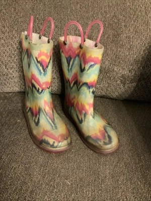 Botas de lluvia para niños talla 3 niñas Foto 1 de 4
