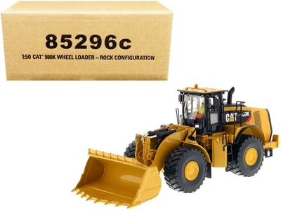 2016 CAT Caterpillar 980K Wheel Loader 1/50 Diecast Model - Core Classics Series - Image 1 of 4