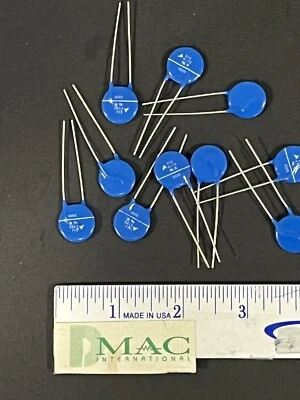 B72214S171K101 S14K175 175VAC 4500A радиальный варистор EPCOS (лот из 10) - Изображение 1 из 4