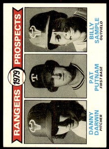 1979 TOPPS. RANGERS PROSPECTS - DANNY DARWIN/PAT PUTNAM/BILLY SAMPLE ROOKIE
