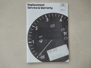 💯TOYOTA REPLACEMENT SERVICE BOOK YARIS iQ AYGO AURIS PRIUS COROLLA C-HR RAV4 - Picture 1 of 8