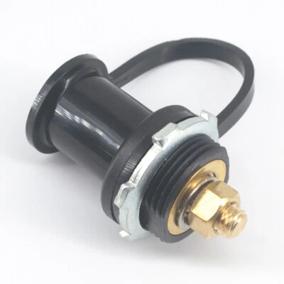 Terminal de batería de puente remoto poste de carga de conexión de alimentación negativa de 3/8" Foto 1 de 2