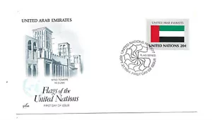 Serie Bandera Naciones Unidas #430 1984, Emiratos Árabes Unidos ArtCraft, FDC - Imagen 1 de 1
