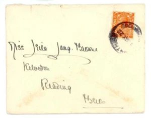1922 GB cover with Bantham / Kingsbridge rubber postmark - Imagen 1 de 2