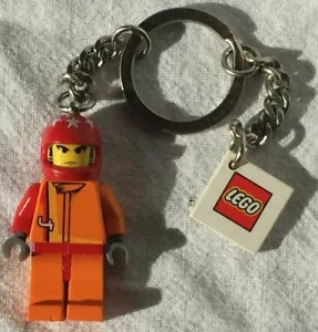 Raro 2003 Lego Minifig Portachiavi Rosso Racer 4224461 Usato - Foto 1 di 8
