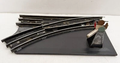 Marx Manual Control 027 Gauge Left-hand Switch 3-rail - VG Cond. - Image 1 of 4