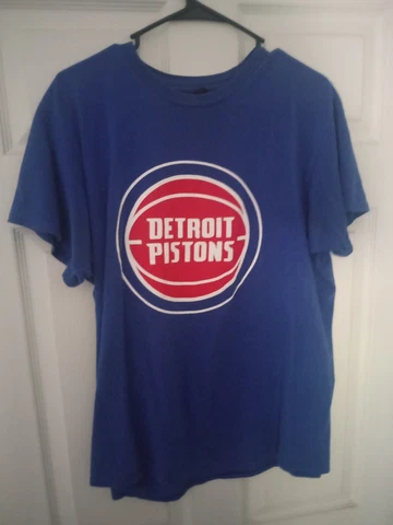 Detroit Pistons Shirt Size Large Cover