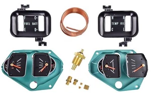 JEGS 90682 Voltmeter Gauge Conversion Kit 1966-1967 Chevy Chevelle El Camino Met - Picture 1 of 6