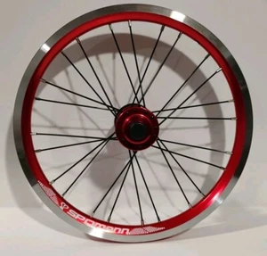 12 inch Folding Bike Alloy V Brake BMX Bicycle Clincher Rim - Picture 1 of 11
