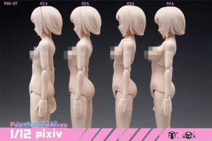 86TOYS 1/12 T86-ST Flexible 6 inch Female Joint Action Figure Head Body Dolls - Picture 1 of 31