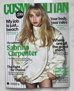 SABRINA CARPENTER UK COSMOPOLITAN MAGAZINE JUNE JULY 2024 - Picture 1 of 1