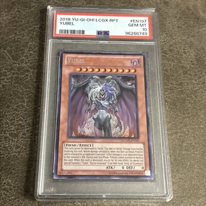 Yubel LCGX-EN197 Secret Rare Unlimited Edition Yu-Gi-Oh! PSA 10 - Picture 1 of 2