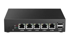 Intel N2830 Mini-PC Firewall Router Network Appliance pfSense 4X Quad LAN NIC - Picture 1 of 7