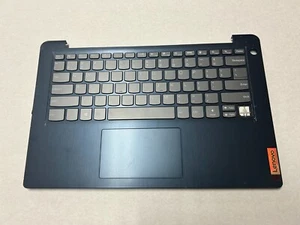 Lenovo IdeaPad 3-14ALC6 Palmrest Touchpad US Backlit Keyboard Blue 5CB1B97646 - Picture 1 of 3