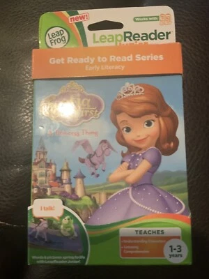 New Leapfrog Leapreader Tag Junior Sophia The First A Princess Thing Disney Rare - Image 1 of 2